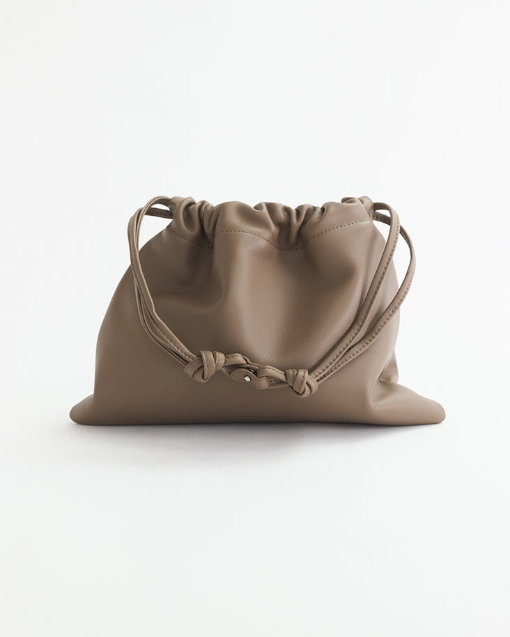 Fin Drawstring Bag: Mushroom