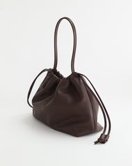 Fin Shoulder Bag: Coffee