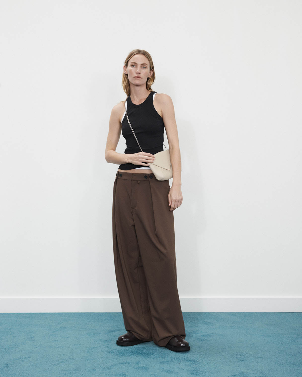 Stella Shoulder Bag: Oat