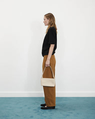 Wes Shoulder Bag: Oat