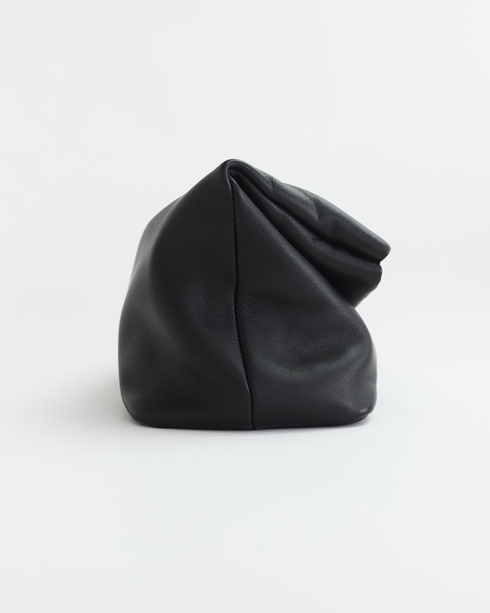 Benny Fold Clutch: Black