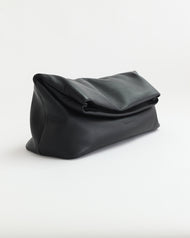 Benny Fold Clutch: Black