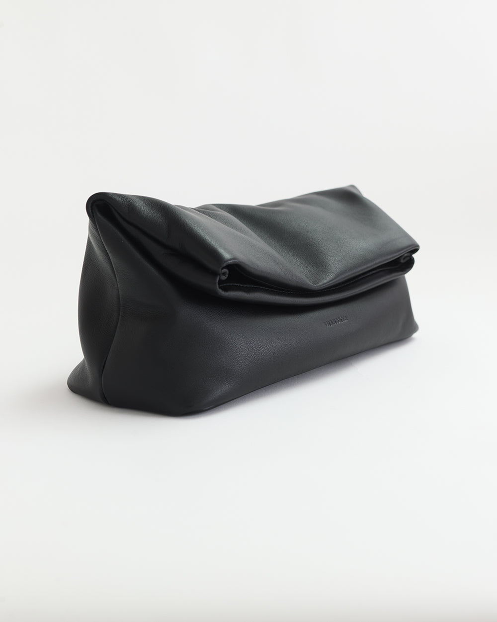 Benny Fold Clutch: Black