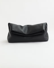 Benny Fold Clutch: Black