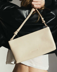 Wes Shoulder Bag: Oat