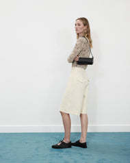 Romy Bag: Black Pebbled Leather