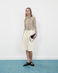 Romy Bag: Black Pebbled Leather