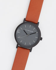 The Original: Matte Black / Tan Leather