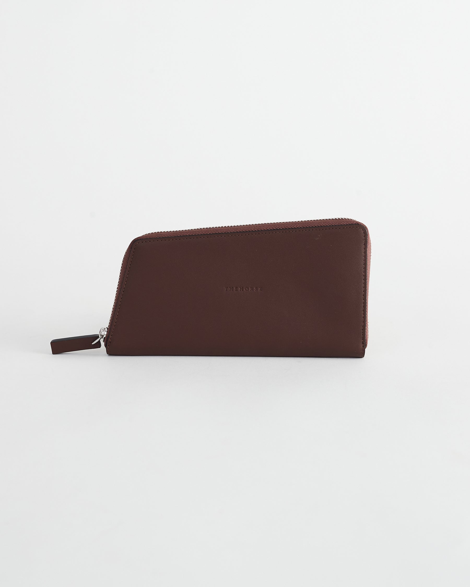The Freddie Continental Large Zip Wallet in Coffee by The Horse®