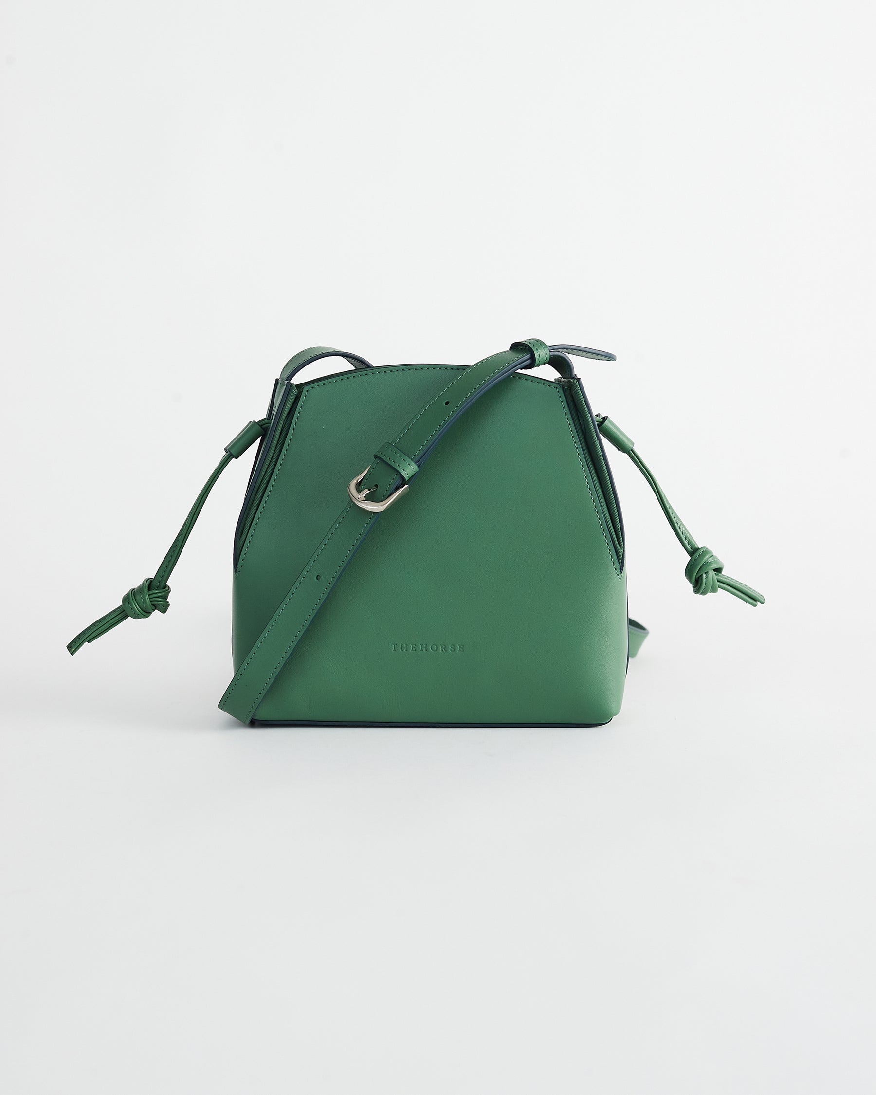 The Juno Leather Crossbody Shoulder Bag in Forest Green by The Horse®
