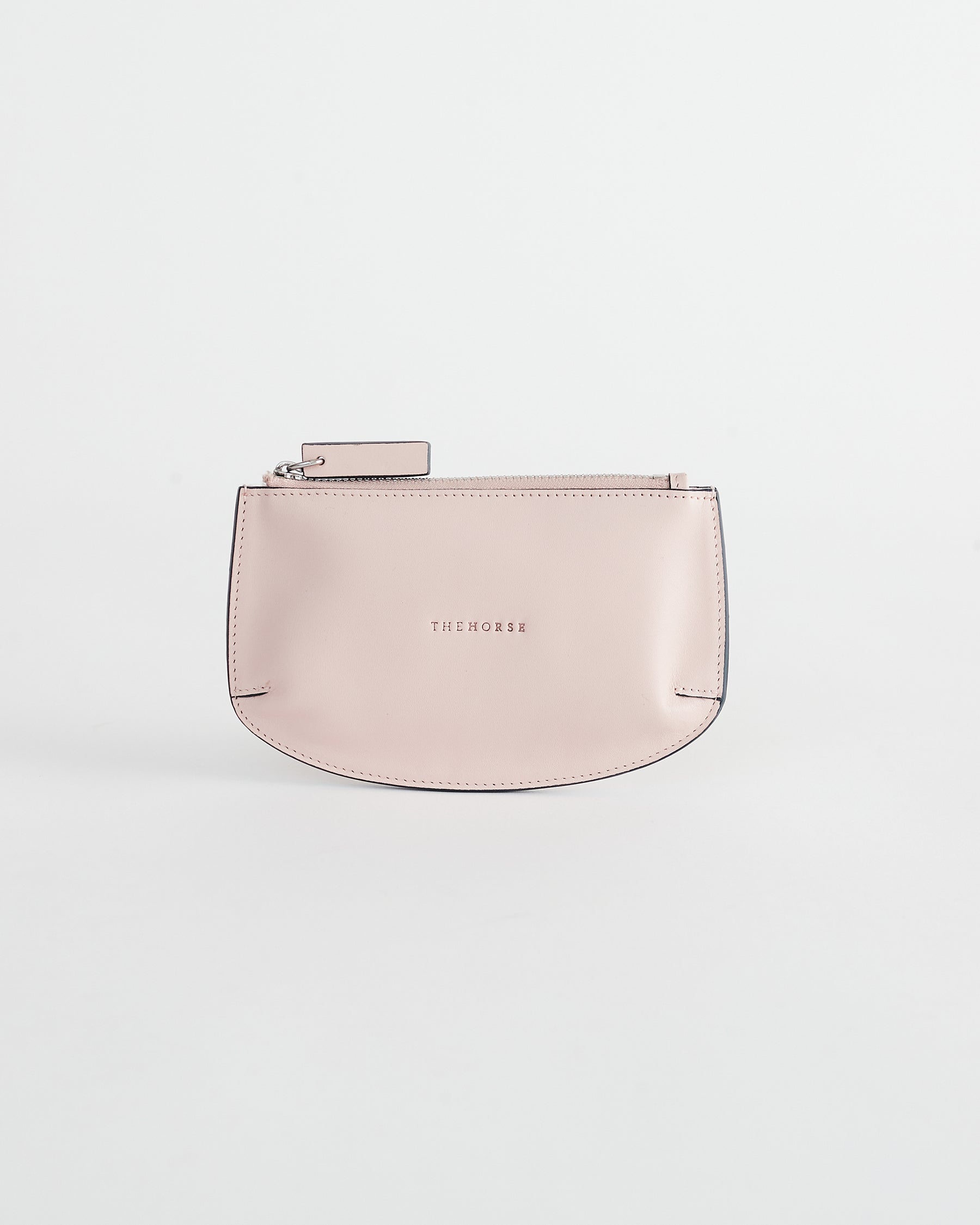 The Drew Women's Leather Zip Cardholder in Pink by The Horse®