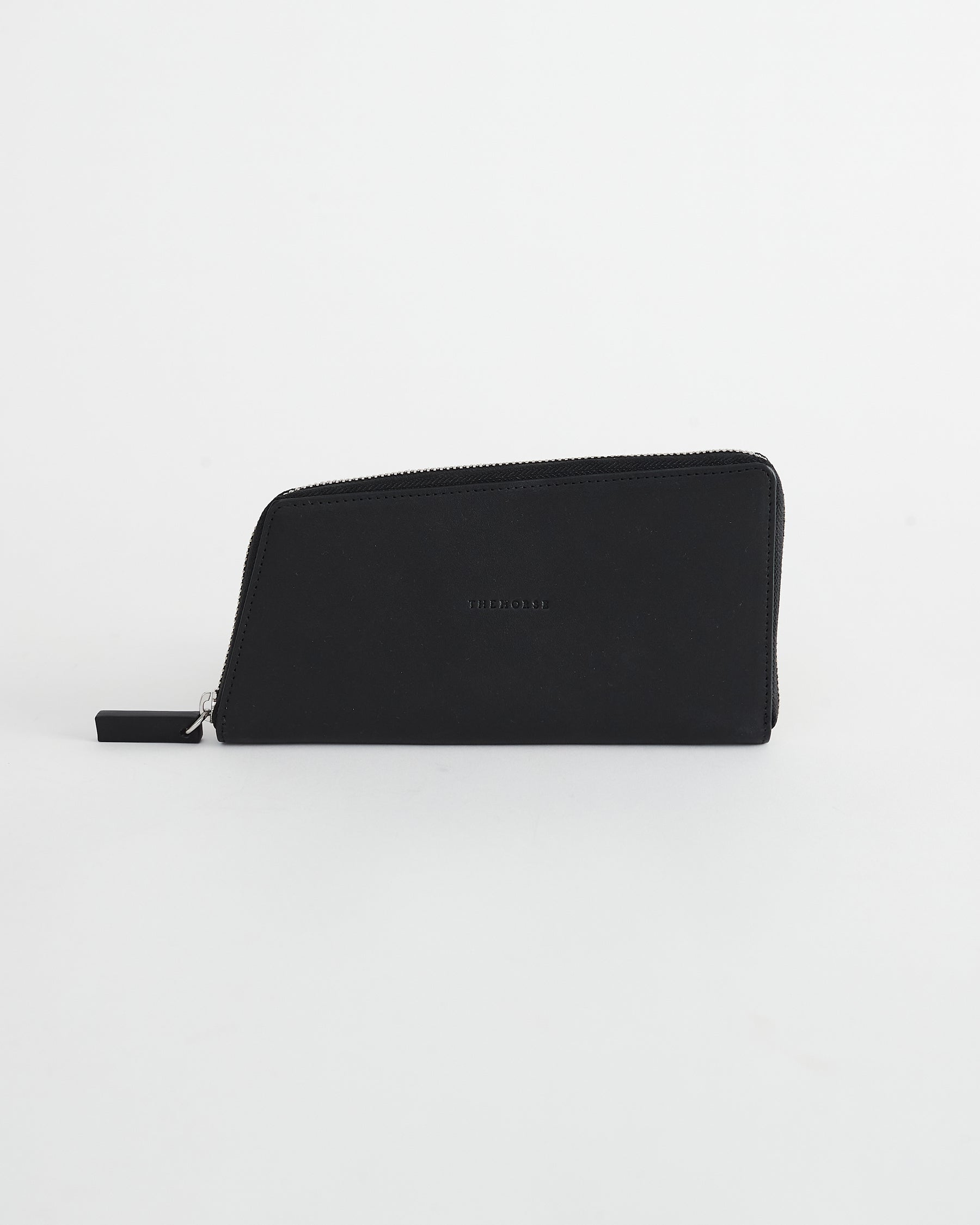 The Freddie Continental Large Zip Wallet in Black by The Horse®