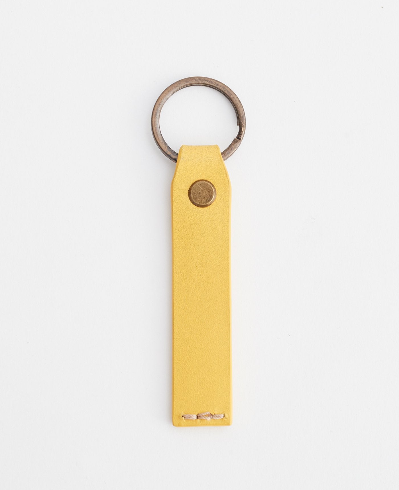 Slimline Yellow Key Ring by The Horse