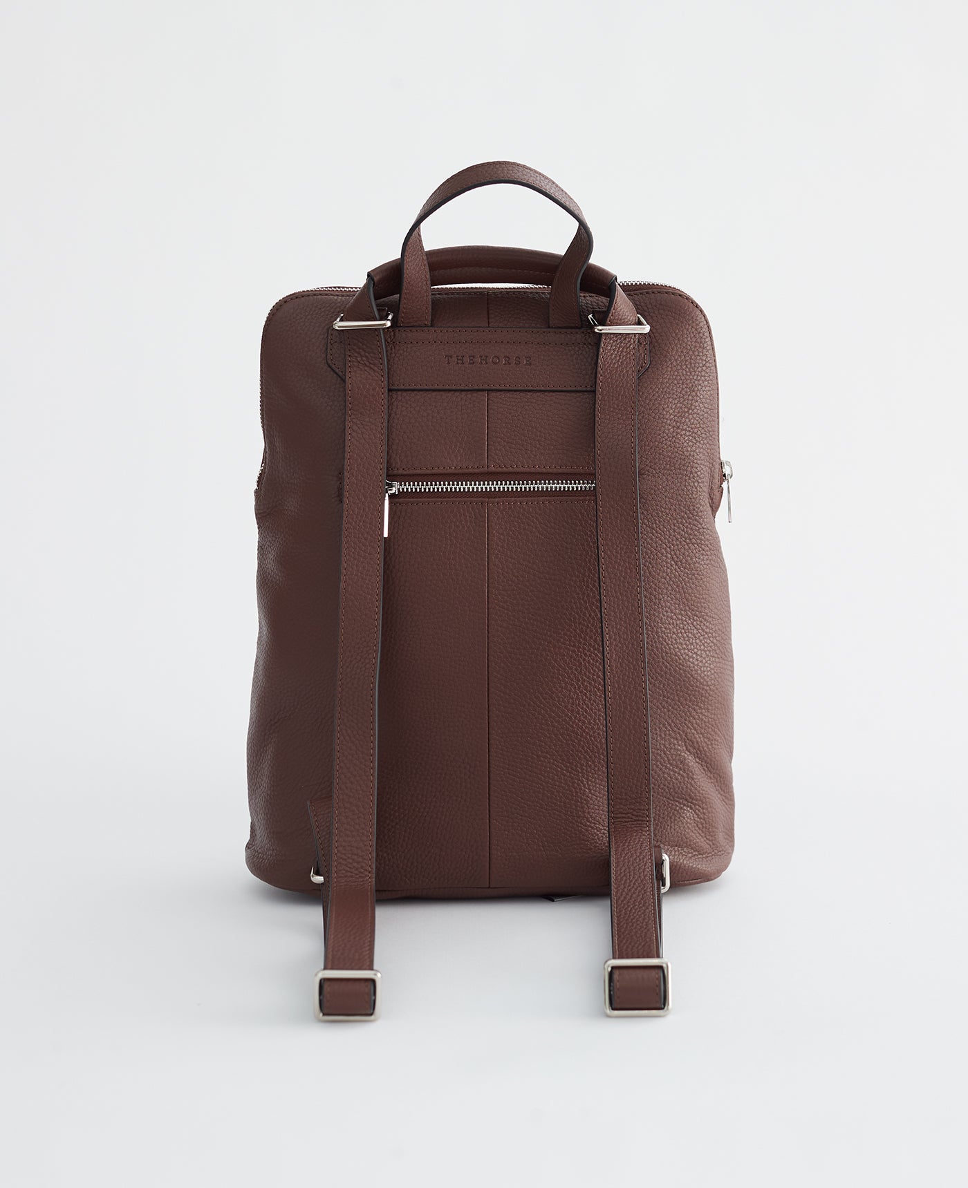 Backpack: Coffee Pebbled Leather