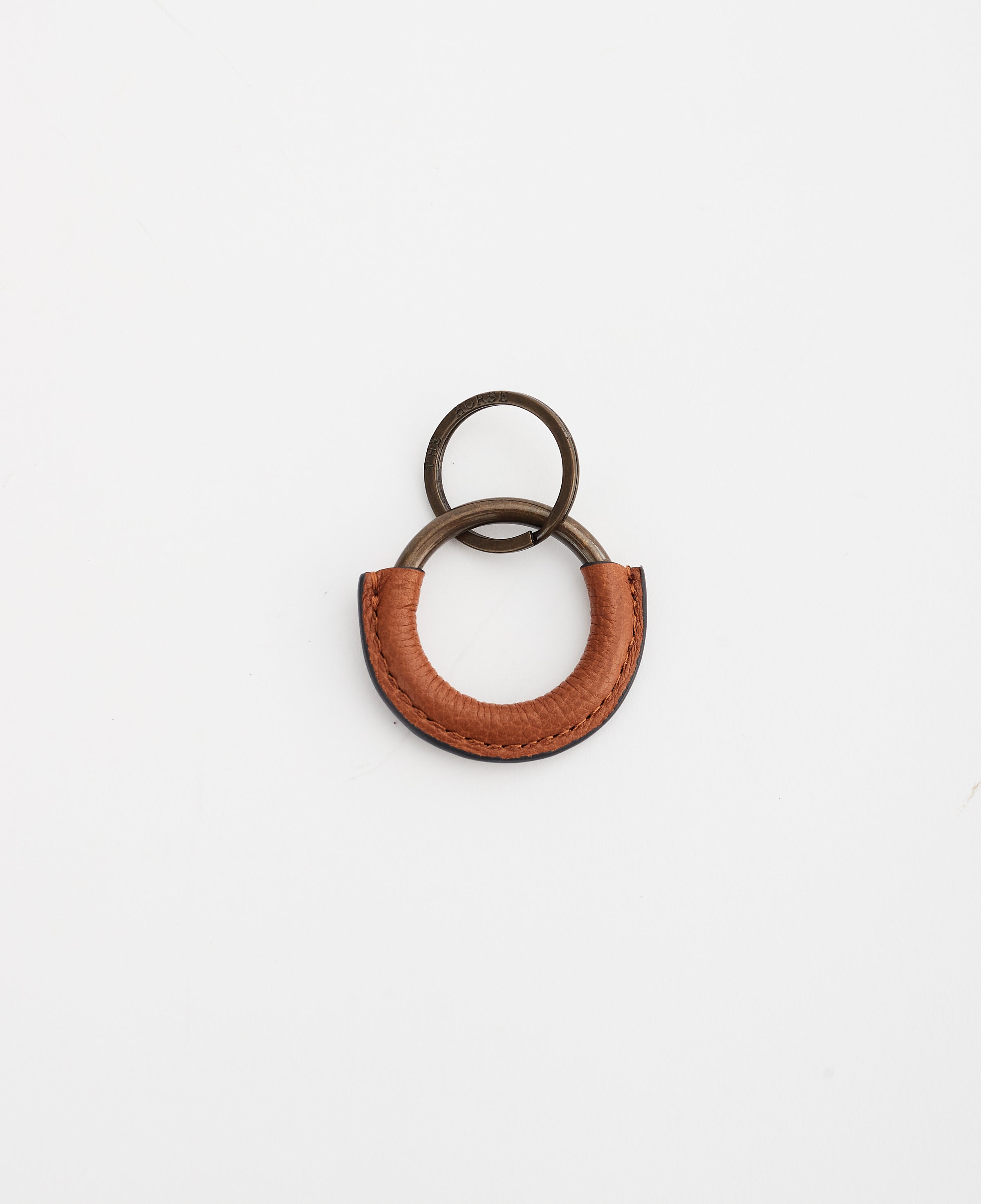 The Key Ring in Tan Leather by The Horse®