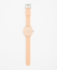 The Blockout Watch in Peach w/ Silicone Strap by The Horse®