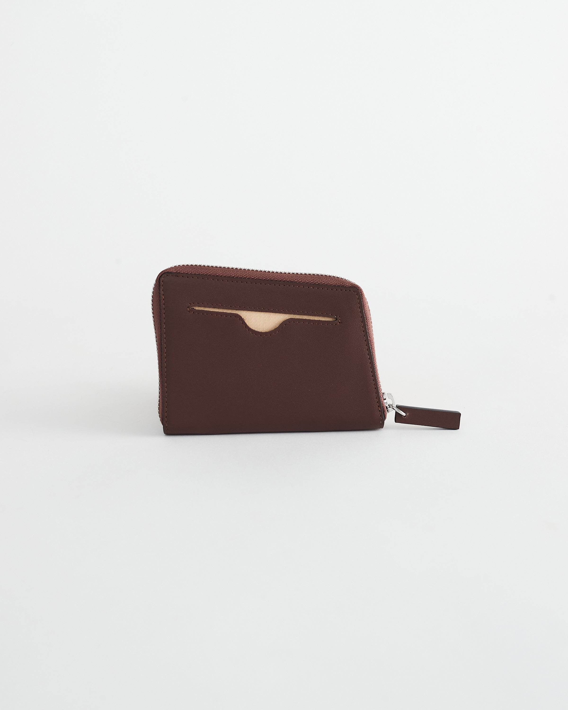 Bo Compact Wallet: Coffee