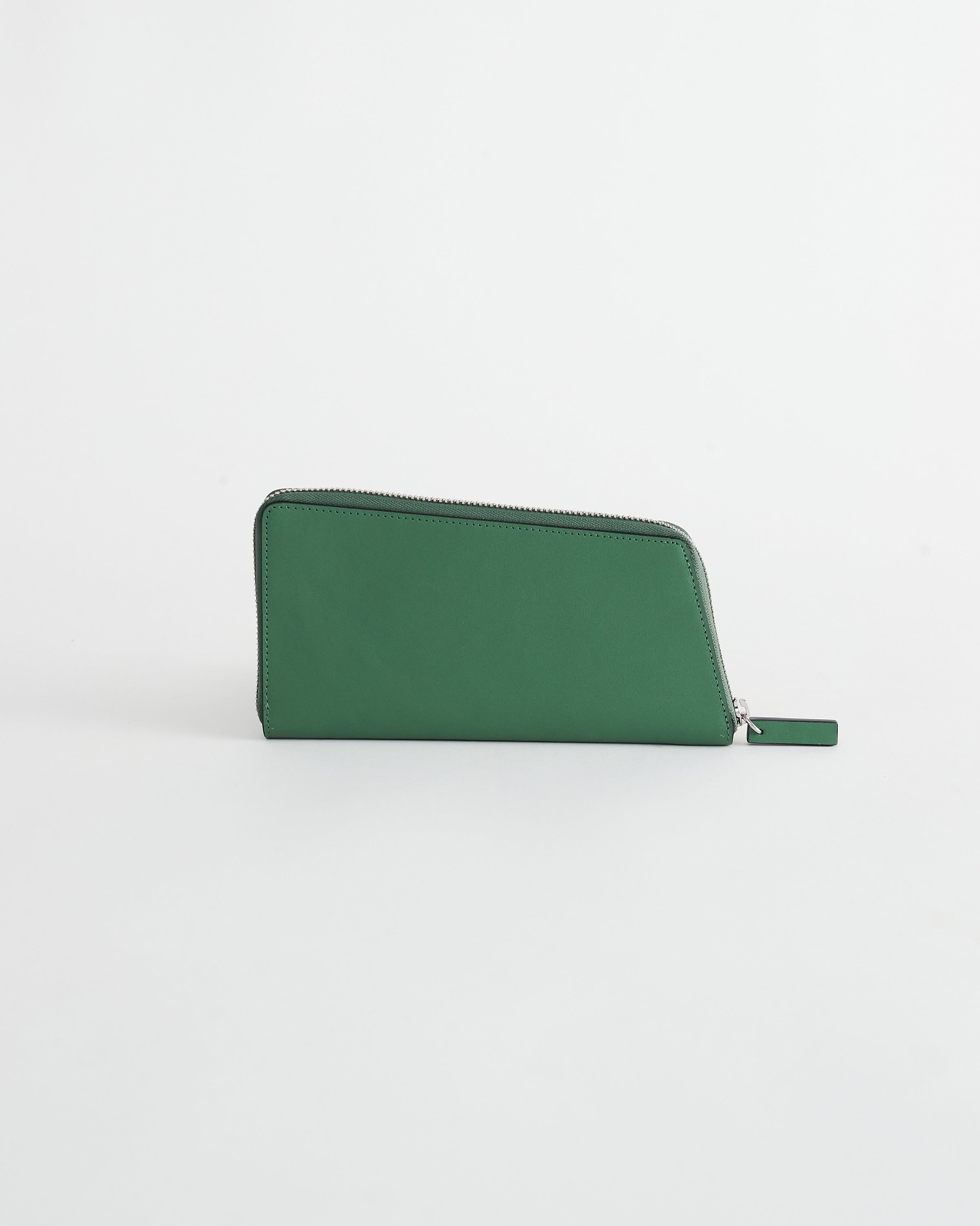 The Freddie Continental Large Zip Wallet in Forest Green | The Horse