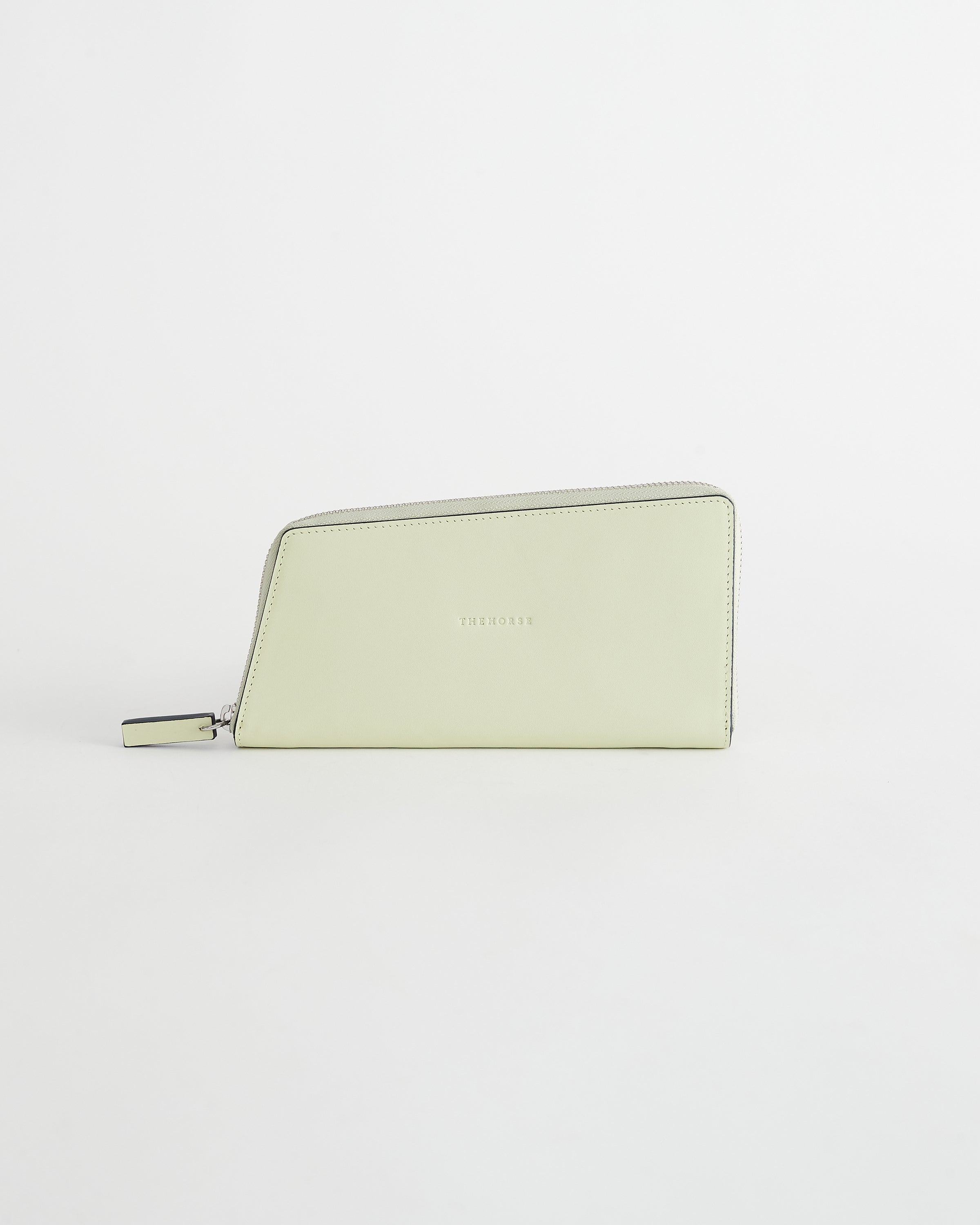 The Freddie Continental Large Zip Wallet in Pistachio by The Horse®