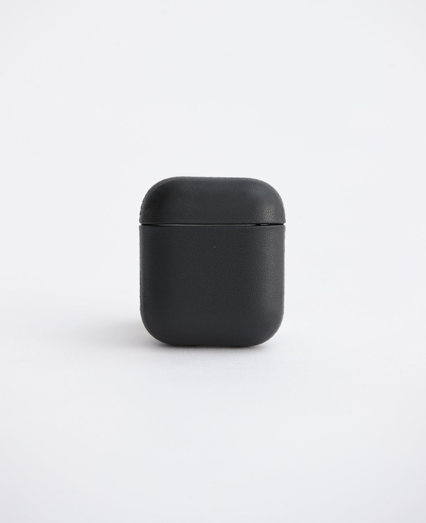 Personalised Leather AirPods Case in Black by The Horse
