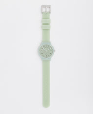 The Blockout Watch in Sage Green w/ Silicone Strap by The Horse