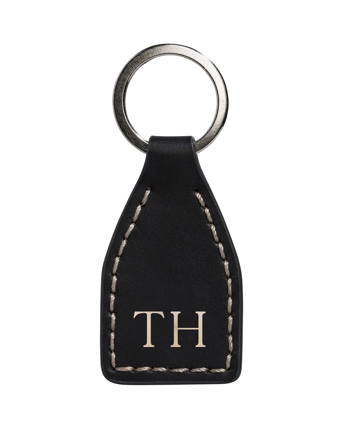 The Key Fob in Black Leather by The Horse