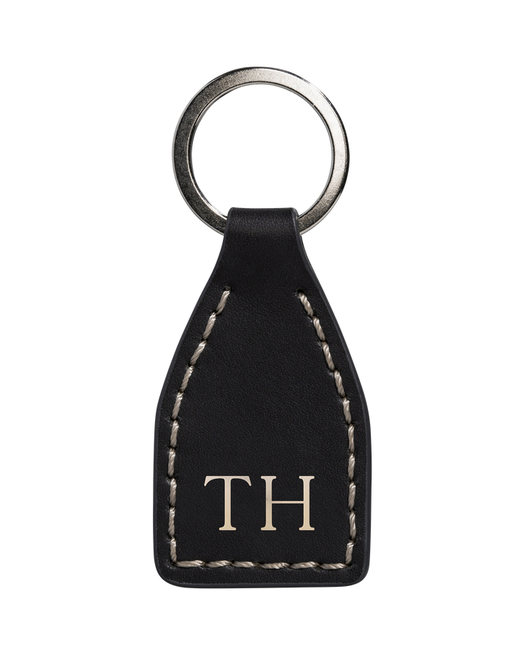 The Key Fob in Black Leather by The Horse
