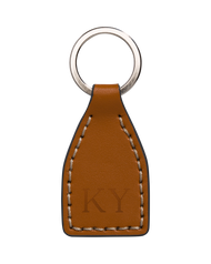 The Keyring in Tan Leather by The Horse